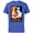 Royal Heather, variant on Star Wars Luke Skywalker Rebel Jedi - Short Sleeve Cotton T-Shirt for Adults - Customized-Black
