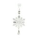 thumbnail image 1 of Adorno navideño colgante de hierro Strade Fareast Limited con copos de nieve, 1 of 8