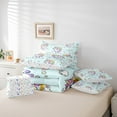 thumbnail image 5 of Feelyou Magic Unicorn Bedding Comforter Set 7-Piece, Cartoon Rainbow King Bedding Sets, Princess Bowknot Bed Sheets, Microfiber Bedroom Decor, 5 of 7