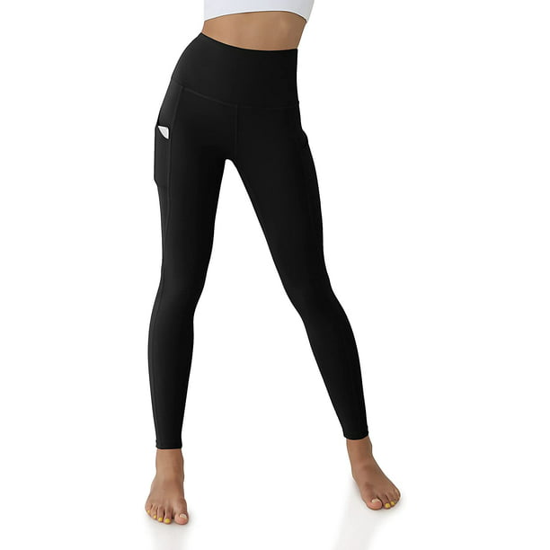 Manier censuur Zware vrachtwagen High Waisted Yoga Leggings With Pockets,Tummy Control Non See Through  Workout 4 Way Stretch Athletic Running Pants - Walmart.com