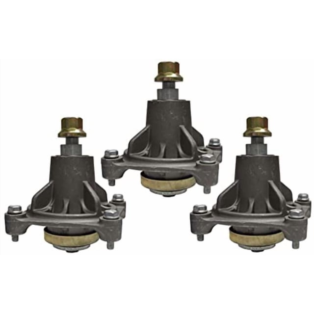 Ensemble de 3 Pcs de Remplacement de Broche de Plateau de Tondeuse Compatible avec Hustler Raptor Compatible 604214