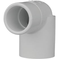Charlotte Pipe & Found PVC 02304 0800 Pvc 90 Degree Street Elbow 1" - White