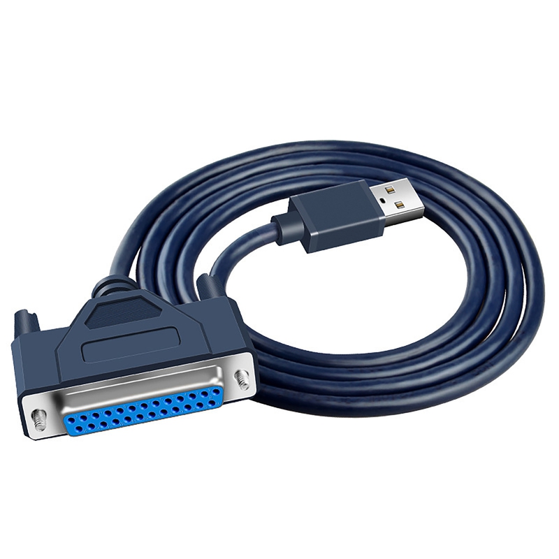 Printer Cable Professional High Speed 1.2m USB to 25 Pin DB25 Parallel
