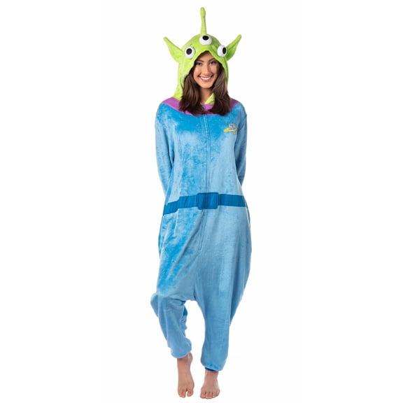 Disney Women's Toy Story Alien Kigurumi Union Suit One Piece Pajama