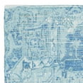 thumbnail image 4 of SAFAVIEH Saffron Erksine Geometric Polyester Area Rug, Aqua/Blue, 3' x 5', 4 of 6