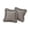 Black & White, variant on Anvora 2Pack Yellow Gingham Plaid Ruffle Throw Pillow Covers, Farmhouse Rustic Vintage Checkered Pillow Cases, Soft Cotton Cushion Covers for Farmhouse, Bed Living Room and Sofa Decor -18"x18"