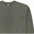 thumbnail image 3 of Milltex 403 Pigmented Dyed Crewneck Pullover Sweatshirt Soft Handfeel 3 End Fleece 80% Cotton 20% Poly 9.5 Oz 340 GSM, 3 of 4