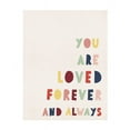 thumbnail image 2 of Straatsma, Leah 26x32 White Modern Wood Framed Museum Art Print Titled - You Are Loved, 2 of 4