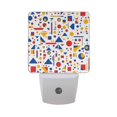 thumbnail image 6 of Yayeee LED Plug in Night Light for The Home with Auto Dusk to Dawn Light Sensors, 2 Pack, Simple Shapes, 6 of 6