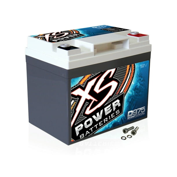 XS Power 12V Compact Pro Car Audio Starting Battery AGM 35 Amp Hours