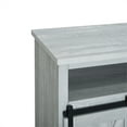 thumbnail image 3 of Pemberly Row 52" Sliding Door TV Stand Console in Stone Gray Barnwood, 3 of 5