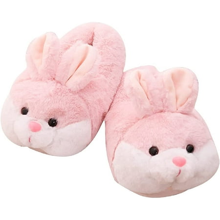 

CoCopeaunt Women s Bunny Slippers Gifts Funny Animal Slippers Bunny Indoor Plush Slippers