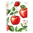 thumbnail image 7 of FORMRS 1-Subject Spiral Notebook 8" x 5" College Ruled 60 Refillable Sheet A5 Hard Cover, 2 Pack, Apple Pattern, 7 of 7