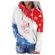 thumbnail image 1 of Sudadera informal de manga larga con estampado navideño y bolsillo con capucha para mujer Fridja fksj3232, 1 of 4