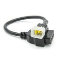 thumbnail image 2 of Diagnostic OBD2 Cable For Delphy Motorcycle 6 Pin to 16 pin Plug Adapter, 2 of 5