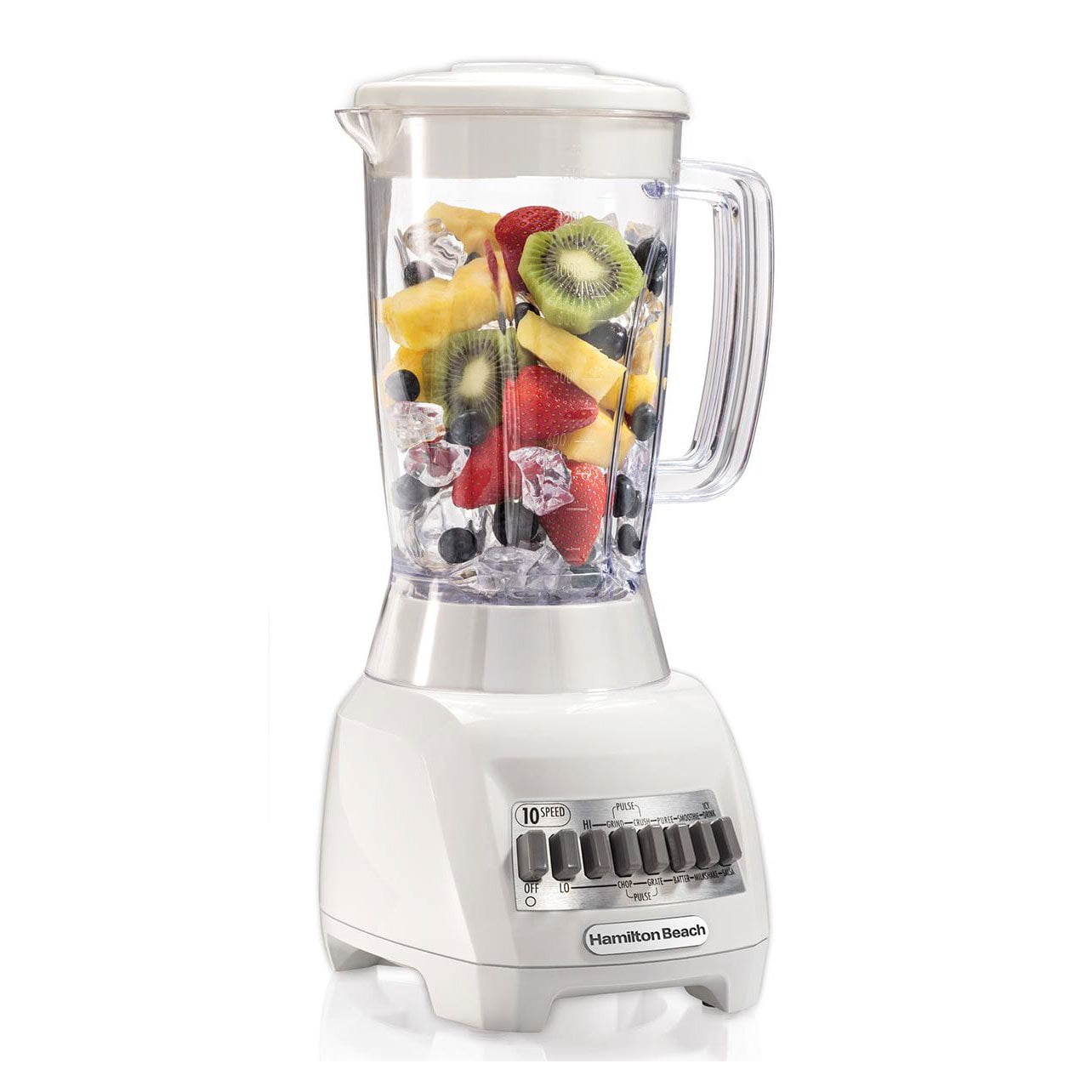 Hamilton Beach 48 Ounce 500W 10 Speed Countertop Smoothie Maker Blender