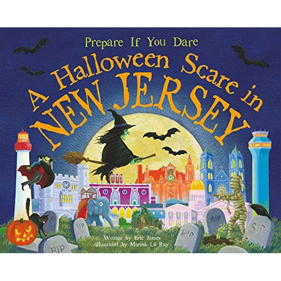 Pre-Owned A Halloween Scare in New Jersey, 9781492606185, 1492606189, Hardcover,