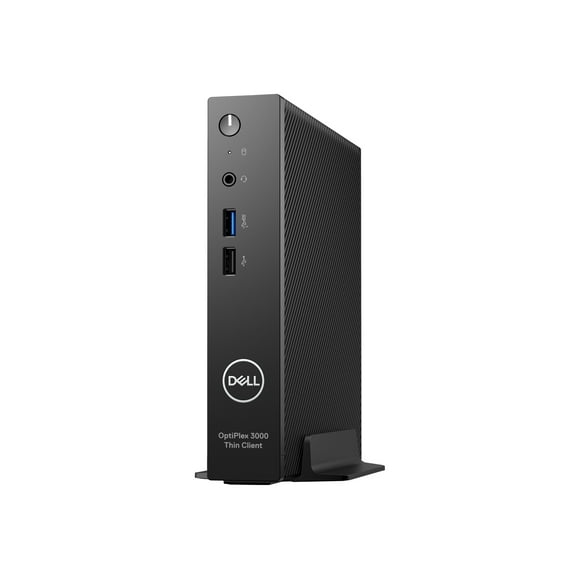 Dell OptiPlex 3000 Thin Client - Thin client - DTS - 1 x Pentium Silver N6005 / up to 3.3 GHz - RAM 8 GB - flash - eMMC 64 GB - UHD Graphics - Gigabit Ethernet, IEEE 802.11ax (Wi-Fi 6E) - Bluetooth, 802.11a/b/g/n/ac/ax (Wi-Fi 6E) - Dell ThinOS - monitor: none - BTS - with 3 Years Basic Onsite Service after Remote Diagnosis with Hardware-Only Support