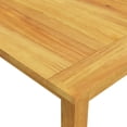thumbnail image 3 of vidaXL 5 Piece Garden Dining Set Brown, 3 of 5
