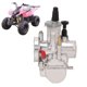 thumbnail image 4 of Conjunto De Carburador, Carburadores Universales Antideformación Estables A Prueba De Herrumbre De 24 Mm Para ATV De 50 -110, 4 of 7