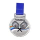 thumbnail image 4 of Medalla de ganador de Pickleball de aleación de zinc, elegante trofeo para decoración del hogar, logro deportivo plateado, 4 of 9