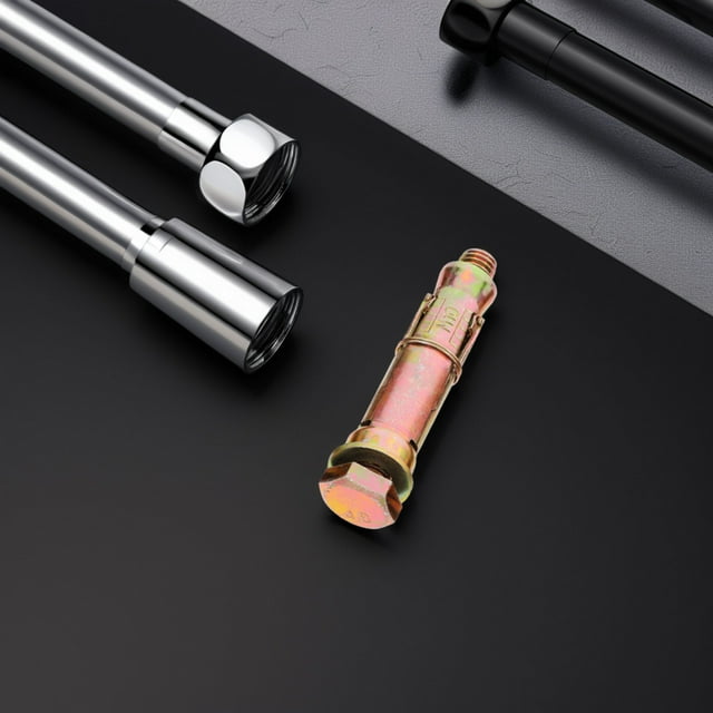 GOOHOCHY 5Pcs Wall Anchors For Drywall Expansion Bolts Golden Carbon Steel Gecko Design For Hardware
