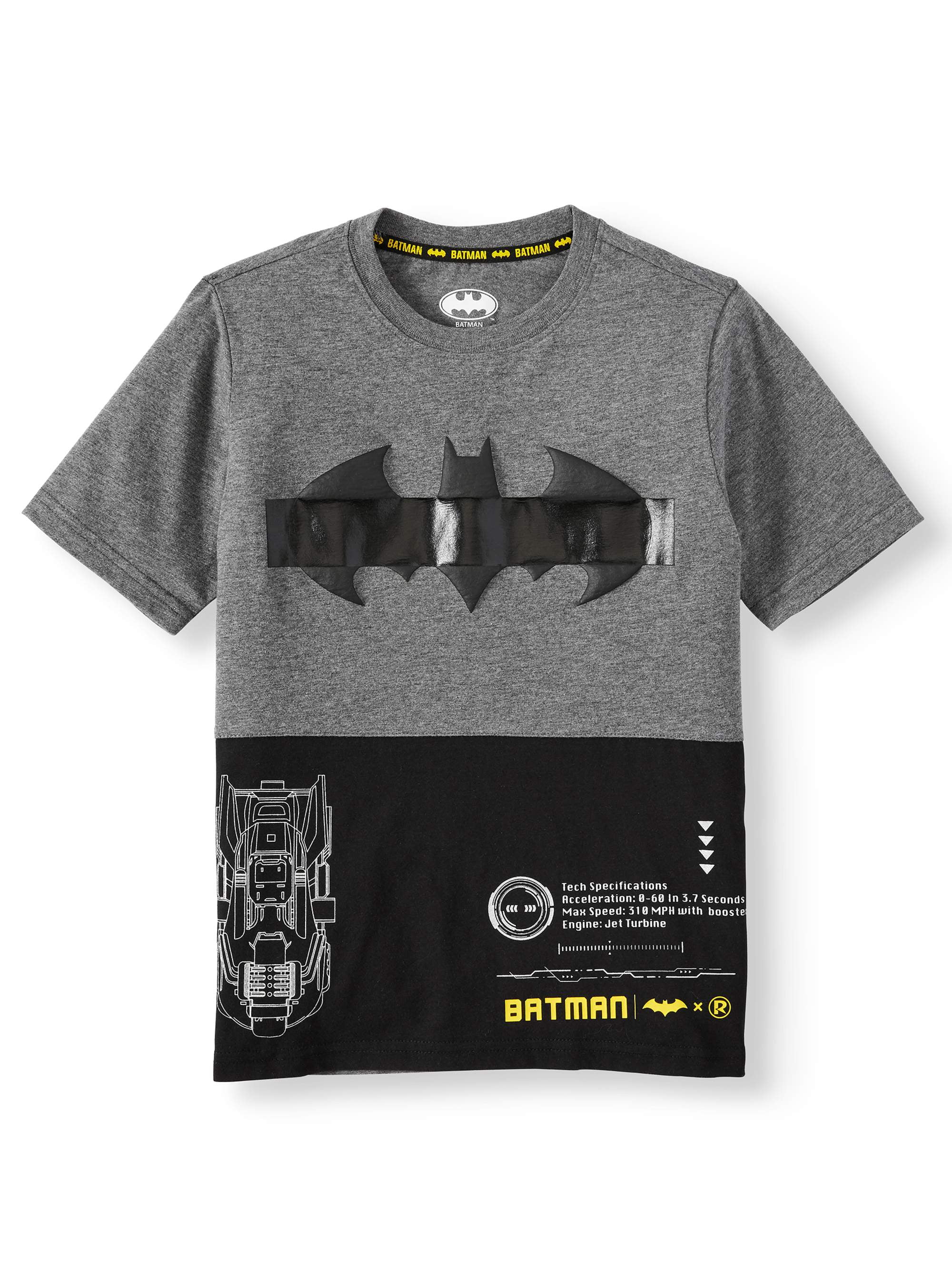 DC Comic Batman Print Dog Bandana Slip Through Over the collar No-Tie 