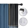 thumbnail image 4 of Blackout Kids Curtains,Blue and Grey Abstract Art Artwork Childrens Insulated Curtains Set Of 2,Bedroom Essentials,Toddler Room Decor 52x84in(132x213cm), 4 of 4