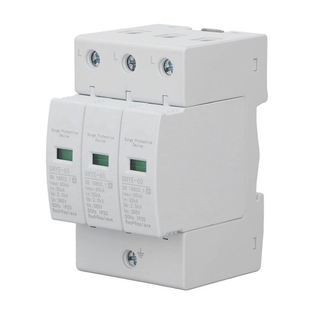 Boîte de Distribution Dispositif de Protection contre les Surtensions, Boîte de Distribution Blanche Combiné de Surtensions Dispositif de Protection contre les Surtensions Boîte de Distribution Arrêteur de Surtension Haute Capacité