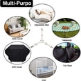 thumbnail image 3 of Bed Sheet Holder Straps Fitted Sheet Keepers Bedsheet Holders Fasteners -White , 4 Pack, 3 of 7