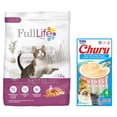 thumbnail image 1 of Full Life Gatitos 1.3 kg + Churu Atún con Vieira Sobre con 4 Tubos de 14 g, 1 of 4