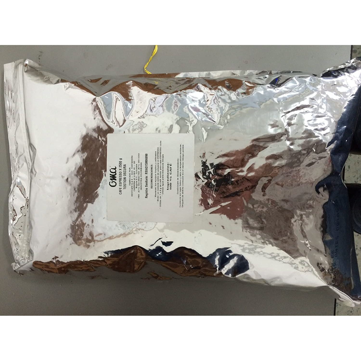 Dark Roasting Colombian Coffee Beans Oma Espresso 5 lb 2500 g/88 oz