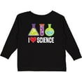 thumbnail image 3 of Inktastic I Love Science Chemistry Teacher Boys or Girls Long Sleeve Toddler T-Shirt, 3 of 5