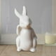 thumbnail image 4 of 3 Figuritas De Conejo De Cerámica Modernas, Estatua De Pascua, Decoración De Librería Para El Hogar, Regalo, 4 of 7