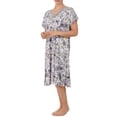 thumbnail image 5 of Secret Treasures Women's and Women's Plus Traditional Knit Short Sleeve V-Neck Gown, 5 of 7