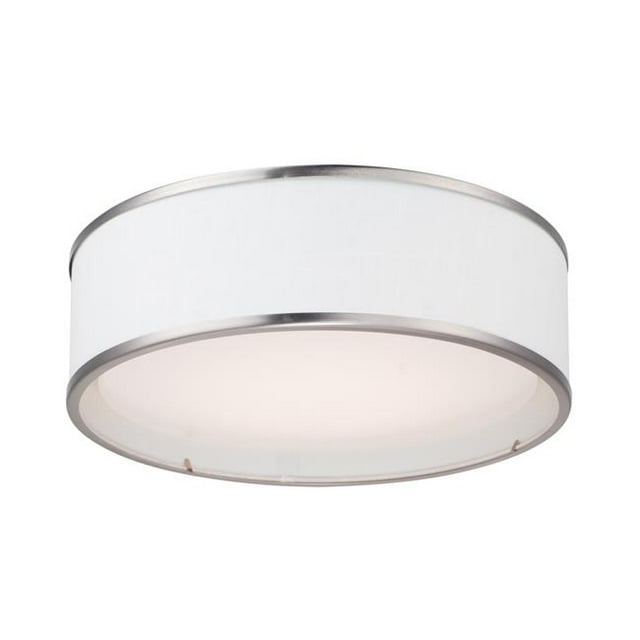 Maxim 10221WLSN 16 Pouces Prime LED Encastré Plafonnier & 44; Nickel Satiné