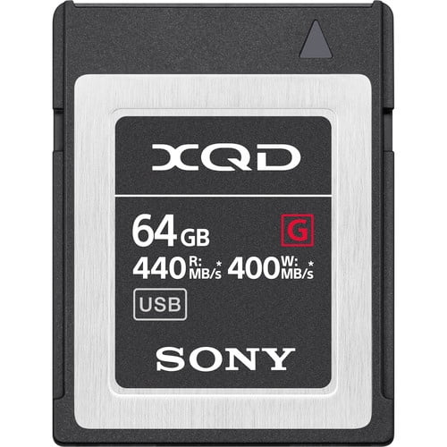 Sony G-Series QD-G64E - Flash memory card - 64 GB - XQD - Walmart.com