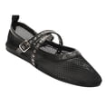 thumbnail image 2 of Mary Jane Flats - Bailarinas malla para mujer transpirables con correa cruzada el y la oficina, 2 of 9