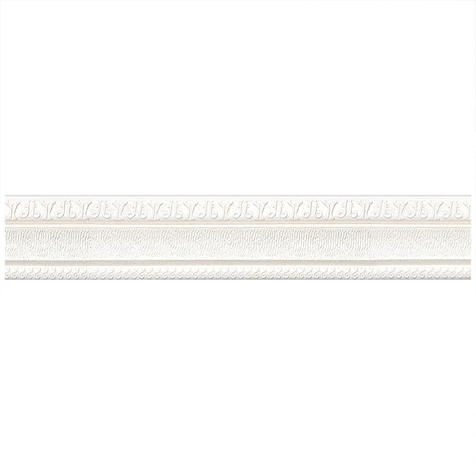2022 1PCS 90x 3 In Self Adhesive Flexible Foam Molding Trim, 3D Sticky Decorative Wall Trim