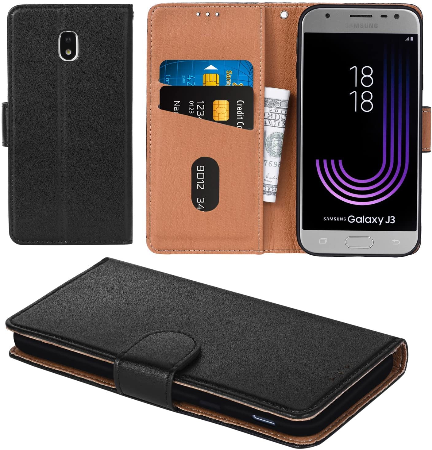 Aicoco Galaxy J3 Pro 17 Case Flip Cover Leather Phone Wallet Case For Samsung Galaxy J3 Pro 17 Black Walmart Com Walmart Com Aicoco Galaxy J3 Pro 17 Case Flip Cover Leather Phone Wallet Case For Samsung Galaxy J3 Pro 17 Black Walmart Com Walmart Com