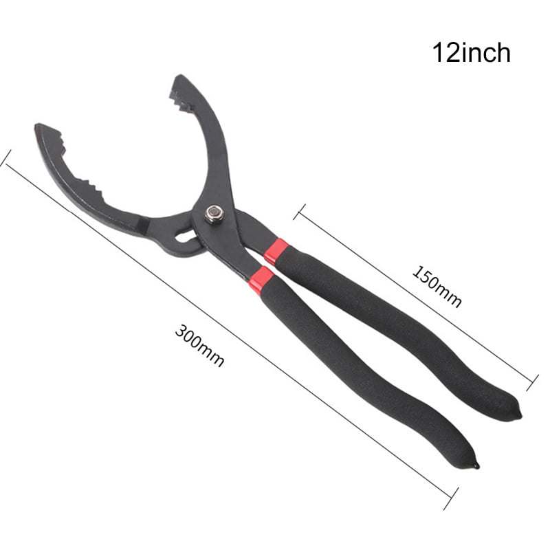 Oil Filter Adjustable Wrench Pliers Hand Removal Tool Wrench Grip 0.29" 0.37" 