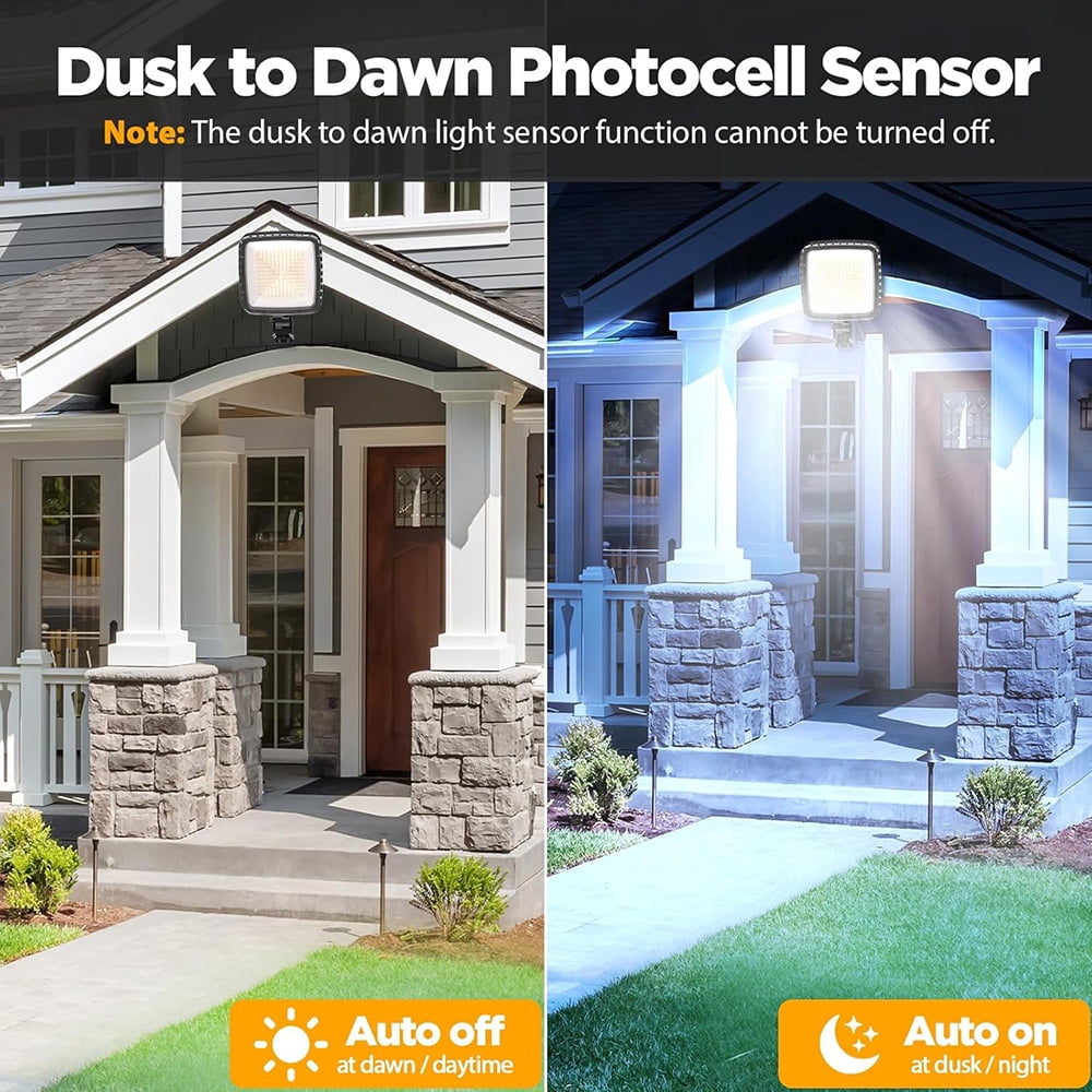 LED Barn Light, 180W 25000LM Dusk to Dawn Outdoor Lighting, 6500K Adjustable Angle Yard Area Barn Lights, Waterproof Security Barn Lights Flood Lights for Farmhouse/Garage