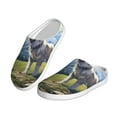 thumbnail image 2 of Lsque Blue Sky Dog Pattern Womens Comfort Cotton on Scuff With Memory Foam and Anti-skid Sole Slipper-39/40, 2 of 7