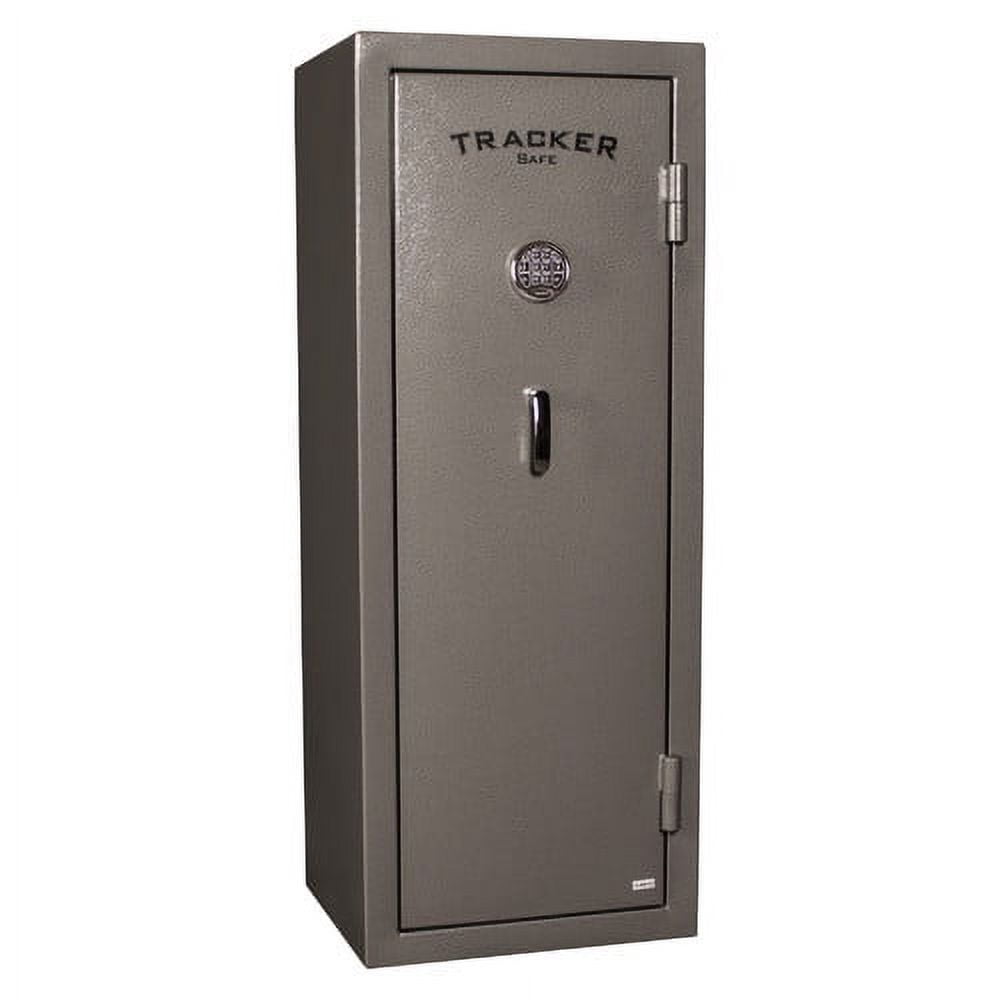 Tracker Safe TS24-GRY 24-Gun Fire Resistant Combination/Dial Lock Gun Safe, Gray