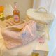 thumbnail image 2 of Stranger Things-bolsa grande de maquillaje suave para mujer, organizador de cosméticos, neceser de viaje, Color sólido qiuyongming unisex, 2 of 2