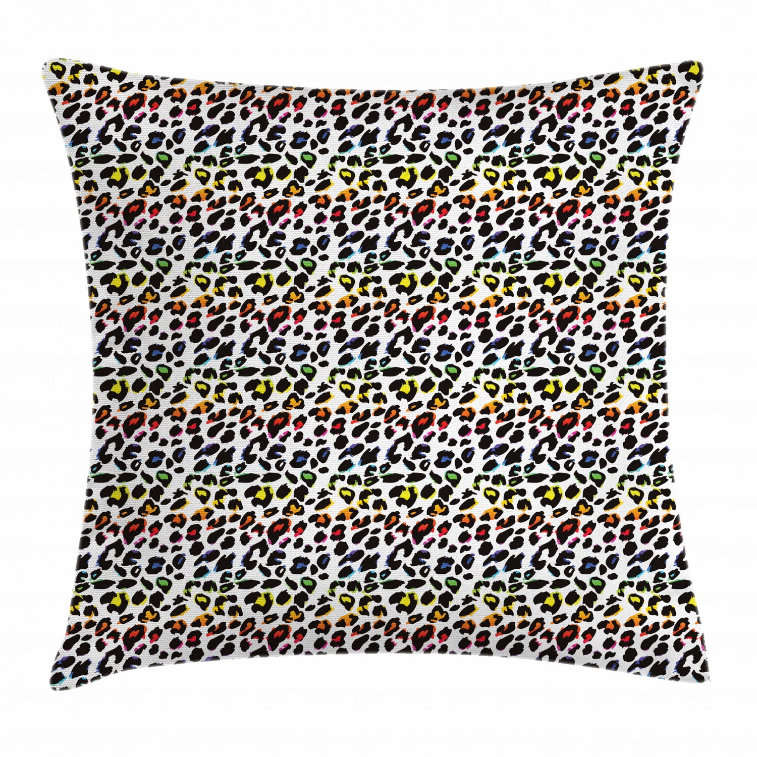 Leopard Print Throw Pillow Cushion Cover, Classical Savannah Mammal