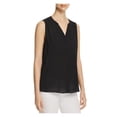 thumbnail image 1 of NYDJ Blouse Sans Manches à Plis pour Femmes, Noir, Petit, 1 of 4
