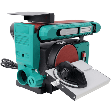 Benchtop 4x36" Belt 6" Disc Sander 120V Power Tool Green
