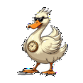 thumbnail image 6 of Waterproof Duck Stickers Humorous Vinyl Stickers Cartoon Stickers for Notebooks Laptops Suitcases, 6 of 8