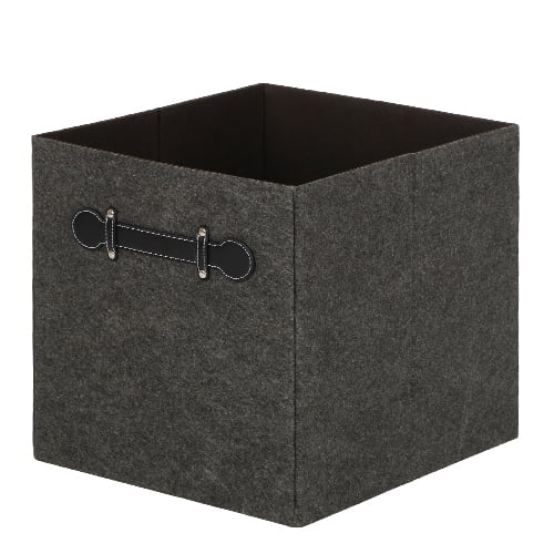 Gray Fits 13” x 13" Cube Organizers Pillowfort Storage Bin Felt Lot of 4 READ 